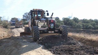 Bozdoğan Belediyesi yol çalışmalarına devam ediyor