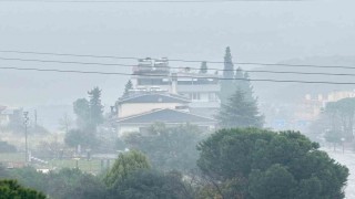 Bozdoğan sise teslim oldu, görüş mesafesi düştü