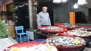 Bozdoğanda balık tezgahlarının en çok tercih edilen çeşidi hamsi oldu