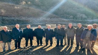 Bozüyükte köy yatırımları yerinde incelendi