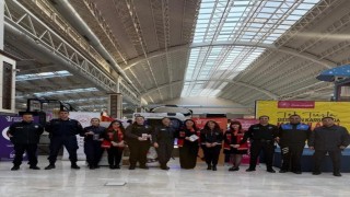 Bozüyükte şiddetle mücadele bilgilendirmesi