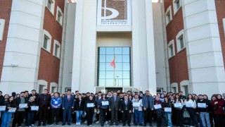BŞEÜde ÜNİDES sertifika töreni