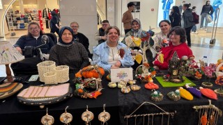 Bu eserlerin hepsi özel gereksinimli bireylerin ellerinden çıktı