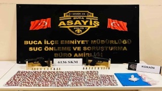 Bucada narkotik operasyonlarında 1i aranan 5 şahıs yakalandı