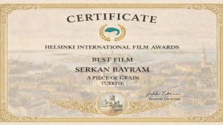 ‘Buğday Tanesine Helsinki Film Festivalinde ‘En İyi Film ödülü
