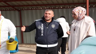Bünyanda öğrencilerden sokak hayvanları için anlamlı etkinlik