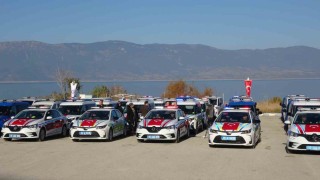 Burdurda güvenlik güçlerine 56 yeni araç teslim edildi