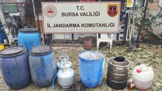 Bursada jandarmadan yılbaşı öncesi kaçak içkiye darbe