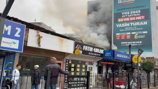 Bursada pide imalathanesinde yangın paniği