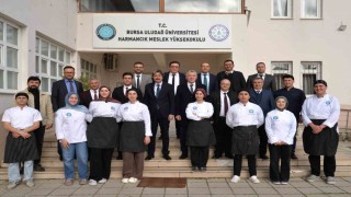 BUÜ yönetiminden Keles ve Harmancık ziyareti