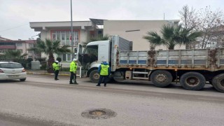 Büyükşehir, ağır tonajlı araç denetimlerini sürdürüyor