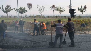 Büyükşehir Belediyesinden kent genelinde asfalt çalışması