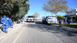 Büyükşehir ekiplerinden Didimde kapsamlı çevre temizliği