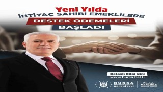 Büyükşehirden emeklilere yeni yıl desteği