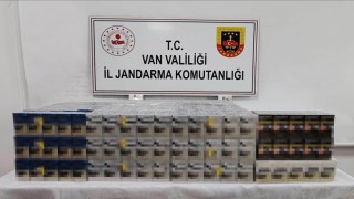 Çaldıranda bin 230 paket kaçak sigara ele geçirildi