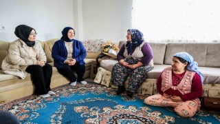 Çameli Belediyesi personeli engelli bireyleri evlerinde ziyaret etti