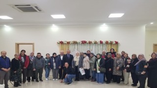 Cami, engelli buluşması gönülleri birleştirdi