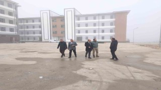 Çan Fen Lisesi ve Çan Anadolu Lisesi inşaatlarında inceleme