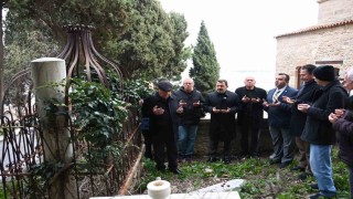 Çanakkalede 124 yıl sonra Necip Paşanın kabrine ulaşıldı