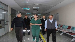 Çaycuma Devlet Hastanesi ve 112 istasyonlarına gece denetimi