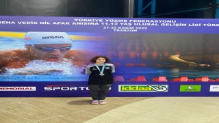 Çayırova Belediyesi sporcusu Yağmur Yeyin, Trabzonda 4 madalya kazandı