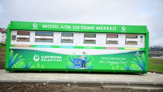 Çayırovada 4 noktaya daha mobil atık merkezi kuruldu