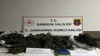 Cezaevinde bulunan şahsın evinde 3,5 kilo esrar ele geçti