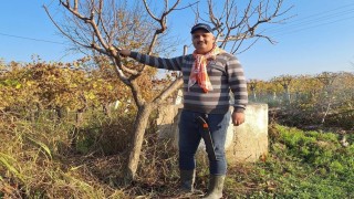 Çiftçinin mesaisi kışın da sürüyor