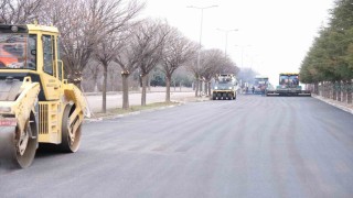 Çorum OSBye bin 700 ton asfalt serildi