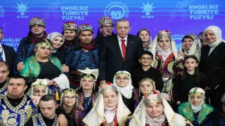 Cumhurbaşkanı Erdoğan: Engelli vatandaşlarımızın sorunlarını çözüme ulaştırmak birincil önceliğimizdir