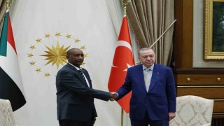 Cumhurbaşkanı Erdoğan, Sudan Egemenlik Konseyi Başkanı el Burhan ile görüştü