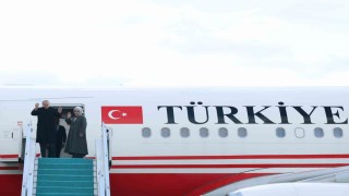 Cumhurbaşkanı Erdoğan Türkmenistana gitti