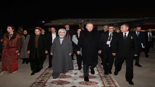 Cumhurbaşkanı Erdoğan Türkmenistanda