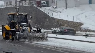 Darendede kar alarmı