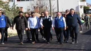 Datçada yollar yenileniyor, ulaşım konforu artıyor