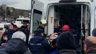 Denizde çırpınan vatandaş sahil güvenlik ekiplerince kurtarıldı