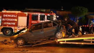 Denizlide 5 aracın karıştığı zincirleme kaza çok sayıda kişi yaralandı