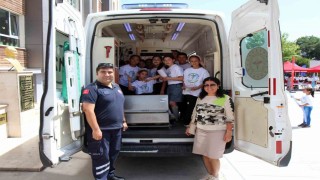 Denizlide gelen 475 bin çağrıda 104 bin hastaya ambulans hizmeti verildi