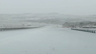 Denizlinin yüksek kesimlerinde kar yağışı başladı