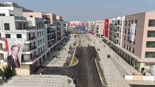 Depremle birlikte yerle bir olan Antakya kent merkezi yeniden inşa edildi