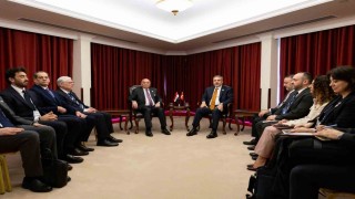 Dışişleri Bakanı Fidan, Iraklı mevkidaşı Hüseyin ile görüştü