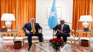 Dışişleri Bakanı Fidan, Somali Cumhurbaşkanı Mahmud ile görüştü