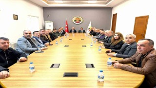 Diyarbakır Emniyet Müdürü Gökduman, DESOB Başkanı Ebedinoğlu ile bir araya geldi