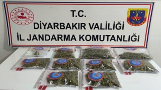 Diyarbakırda 25 kilo esrar ele geçirildi