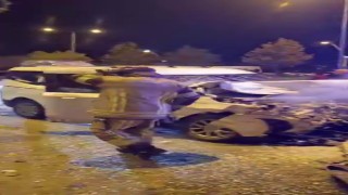 Diyarbakırda zincirleme kaza: 3 yaralı