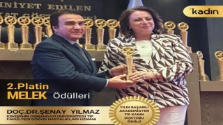 Doç. Dr. Yılmaz’a “Yılın Başarılı Akademisyen Tıp Kadın Doktoru” Ödülü