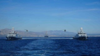 Doğu Akdeniz-2025 Tatbikatı Antalya açıklarında nefes kesti