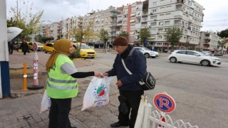 Dokumaparktan toplanan portakallar vatandaşlarla paylaşıldı