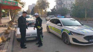 Drift yapan sürücü kameralara yakalandı