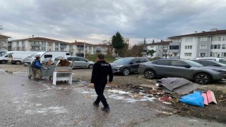 Düzcede çevreyi kirletene ceza ve temizlik